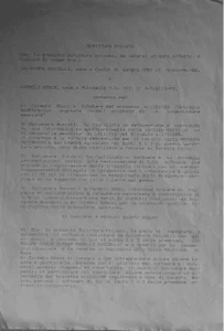 Immagine di un contratto stipulato a Bologna il 24 settembre 1993 tra Bosco Carmelo e Buzzelli Salvatore, riguardante la commercializzazione del software "Ersoum 3" e del prodotto "Ergocycle Counter".