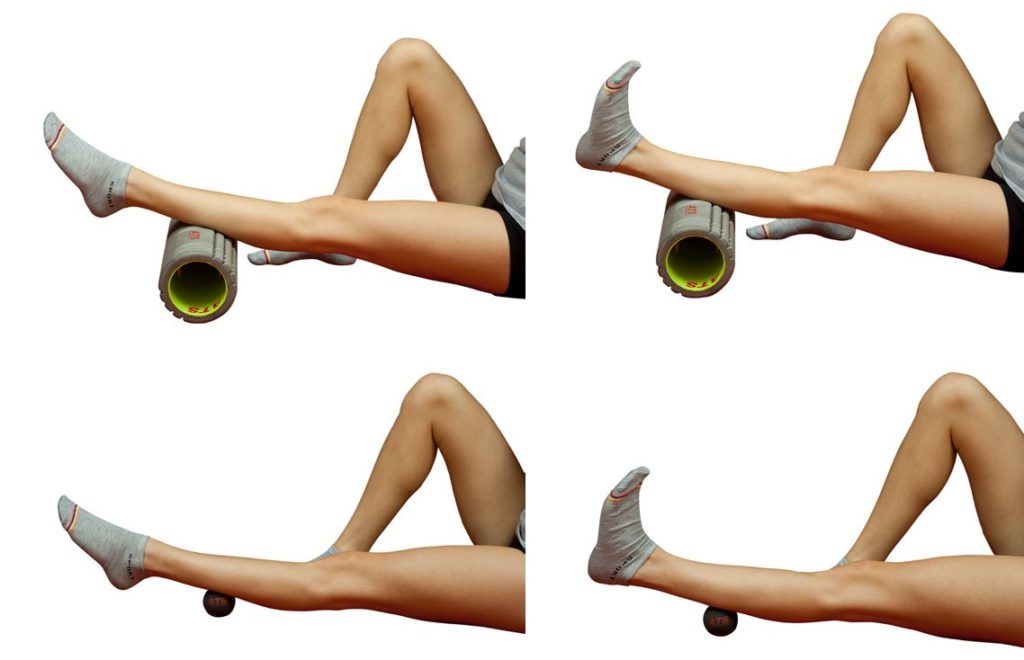 rilasciamento miofasciale foam roller